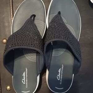 Cloudsteppers by Clarks Navy Sandals